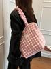 Bolso de mujer 2023 nuevo bolso de hombro de flor de burbuja moderno que combina con todo lindo bolso tote de otoño e invierno bolsos transfronterizos