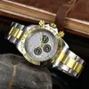 Reloj de Pulsera Laojia Daytona Falso Seis Agujas Aliexpress Dora Transfronterizo Más Vendido Aleación de Comercio Exterior Reloj de Cuarzo Al Por Mayor