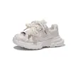 Zapatos casuales para niños, zapatillas deportivas de color liso para niños, nuevo modelo primavera y otoño 2026, zapatillas sencillas de malla transpirable con suela suave para niñas