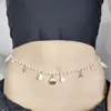 Cadena de Cintura de Concha Caracola Estrella de Mar con Perlas Metálicas Imitación y Cuentas, Estilo Bohemio Transfronterizo Europeo y Americano, Elementos Marinos