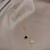 Collar de abanico con microincrustaciones de diamantes completos Moda coreana personalidad popular cadena para la clavícula ajustable estilo socialité cadena para el cuello Nuevo
