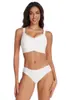 Sujetador para Mujer Sin Varilla Sin Costuras Sujetador Sin Aros Cómodo Push Up Bralette Sujetador Suave Malla Cuello en V Bustier Sujetador Camiseta Sin Costuras
