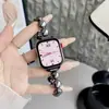 Adequado para Pulseira Huawei Gt5 Watch Xiaomi 9Pro Apple S11 Iwatch1098Se Corrente de Metal com Pontos Pequenos