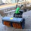 Barrenieve de Alta Potencia Empuje Manual Gasolina Quitanieve Tipo Cepillo de Rodillo Pala para Nieve Equipo Autopropulsado Empujador de Nieve