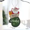 Decoraciones Navideñas Transfronterizas, Papá Noel de Madera, Renos, Guantes, Zapatos, Ambiente Festivo, Decoración Retro, Adornos Colgantes para Regalos