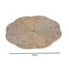 Esterilla Redonda Tejida a Mano Bustail Esterilla Redonda Aislante del Calor Esterilla para Ollas Doméstica Esterilla Anti quemaduras para Comedor Esterilla para Tazones Posavasos Doméstico Plato