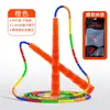 Corda de Pular com Contas de Bambu Macias para Jardim de Infância Infantil, Corda de Pular Ajustável para Alunos do Ensino Fundamental, Treinamento de Fitness para Adultos, Pulo Sincronizado