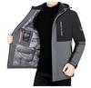 Chaqueta corta de algodón gruesa y cálida para hombre, nueva chaqueta informal de invierno con relleno de algodón para papás jóvenes y de mediana edad.