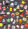 Parche Acrílico Dibujo Animado Oso Fresa Vecina Na Belle Duffy Shirley Mei Mickey Winnie Stitch Bolsa de Aire para Teléfono Móvil