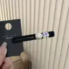 Nuevo Exquisito Pasador Negro Estilo Coreano, Pinza para el Cabello de Pedrería de Alta Gama, Pinza de Pato Versátil, Pinza Lateral