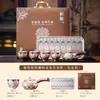 Juego de Té Dunhuang Xishi de Plata Dorada, Una Tetera, Cuatro Tazas, Tetera, Taza de Té, Juego de Té, Regalo para Otros, Regalo de Patrimonio Cultural Inmaterial