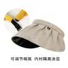 Sombrero de Protección Solar para Mujer en Verano, Protección UV, Ala Ancha, Gorra Vacía Ajustable, Sombrero de Sol de Vinilo para Cara Completa, Sombrero de Sol con Visera