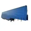 Se venden semirremolques de lona lateral de 90-130 metros cúbicos 13.75m Semirremolques de lona lateral tipo caja para transporte de carga