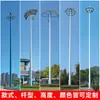 Fabricante Personalizado Luminárias de Poste Alto 20,25m 30m Iluminação para Estádio de Futebol Quadra de Basquete Praça Luminárias de Poste Alto Postes de Iluminação Pública Atacado