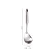 Aço inoxidável alça oca utensílios de cozinha panela pá frigideira antiaderente doméstica pá para fritar utensílios de cozinha adequado para peixe frito pá escorredor