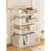 Estantería de escritorio, estantería de múltiples niveles para escritorios de oficina, estantería pequeña, gabinete de almacenamiento simple para alféizares