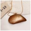 Comercio Exterior Transfronterizo Bolso Nuevo de Presión para Mujer Bolso Acrílico Bolso de Noche de Un Hombro Cruzado Clutch de Cadena para Banquete de Boda