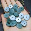 Ping An Fivela A Mercadorias Jade Pequeno Ping An Fivela Jade Água Azul Material Perigoso DIY Brincos Pulseira Jade Pingente Acessórios