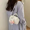 Bolso Fresco de Alta Gama para Mujer 2026 Nuevo Estilo Versátil para Mujer Patrón de Diamantes Bolso Tipo Concha para Viaje Diario Bolso de Hombro Cruzado