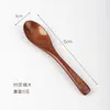 Cuchara pequeña de madera cuchara de alto valor cuchara cuchara cuchara cuchara de madera al por mayor cuchara de madera de mango largo cuchara para el hogar para niños cuchara de postre