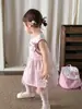 Ropa Infantil Weimu Conjunto de Verano para Niñas 2026 Nueva Ropa Infantil Casual Chaleco de Bebé Falda con Tirantes