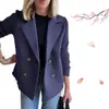 Amazon 2025 Primavera e Outono Novo Cruzamento Europeu e Americano Exportação Moda Feminina Jaqueta de Lã Splicing de Lã para Mulheres
