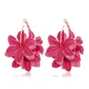 Brincos de flor fresca Europa e Estados Unidos brincos AliExpress Amazon cross-border brincos de comércio exterior