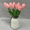 Mini flor de tulipán artificial de PU decoración del hogar flor boda flor falsa estilo ins tulipán suministro directo de fábrica