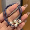 Banda de goma para el cabello para mujer, tocado de cuerda, aro elástico para el cabello, sencillo, famoso en Internet, accesorios para el cabello sencillos, funda de cuero, cuerda fina para el cabello para mujer
