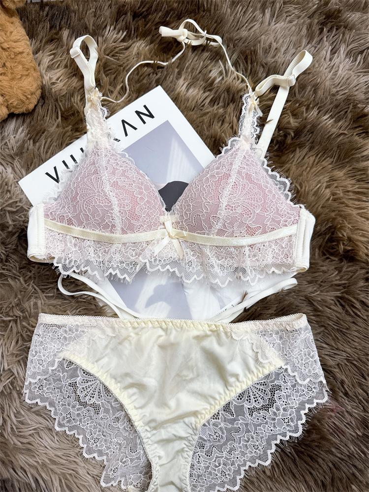 新款法式蕾丝纯欲挂脖详情图21