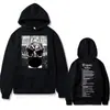 Tamaño Europeo TransfronterizoSudadera con Capucha de Hip Hop del Rapero Tupac 2Pac Moda Masculina H
