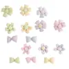 Nuevo estilo pastoral de verano broche de girasol con lazo colgante para bolso de niña linda accesorios de ropa estilo coreano