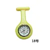Popular Reloj de Pulsera Redondo para Enfermera con Transferencia de Agua y Estampado Colorido, Correa de Silicona, Reloj de Moda Universal para Estudiantes Mujeres, Esfera al por Mayor
