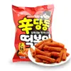 Coreia do Sul importado comida tufada Haitai barra de bolo picante barra de bolo de arroz frito picante lanche casual lanche crocante 110g