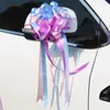 Arte Latte Coche de Bodas Alegría de Boda Decoración de Personajes Cinta Decoración de Coche de Bodas Flores para Coche de Bodas Lazos de Mano Suministros Secundarios para Arte Latte Coche de Flores