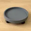 Bandeja para vaso de flores personalizada com roda, espessada, com cinto de alta carga, polia, bandeja móvel, bandeja coletora de água, suporte inferior, roda universal