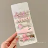 Pinza para el Cabello Estilo Coreano para Bebé, Pinza para Flequillo de Niños, Pinza Lateral para el Cabello, Pinza para la Frente de Niña, Adorno para la Cabeza y Accesorios para el Cabello Lindos