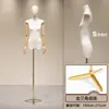 Soporte de Exhibición de Modelo de Cuerpo Plano Estilo Coreano Accesorios de Cuerpo Entero para Ropa de Mujer Pecho Plano de Cuerpo Medio Maniquí para Escaparate de Tienda de Ropa
