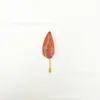 Comercio exterior para simulación de hojas de eucalipto verdes de alta calidad de una sola pieza para DIY todo tipo de accesorios para horquillas flores ramo hojas