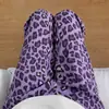 Pantalones de Pijama de Algodón Nube para Mujer de Verano, Delgados, Talla Grande 100 kg, Holgados Casuales, Pantalones de Pierna Ancha de Cintura Alta Relajados para Caminar