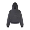 Sudadera con capucha a rayas, bloques de color estilo universitario, forro polar, nueva colección de otoño, casual y cálida, perfecta para parejas