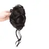 Peluca con cabeza de albóndiga, barba de dragón, flor, capullo, pinza para el cabello, disco, aumenta el volumen, simulación de cabello, red superior craneal alta, peluca roja, anillo para el cabello