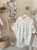 88350 Pelele Infantil 2025 Nuevo Mono Forrado de Polar Ropa Linda para Bebé Dulce y Adorable Invierno Espesado y Cálido