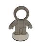Bricolaje Hecho a Mano Madera Blanca en Blanco Manualidades de Pintura para Niños Espacio de Madera Decorativo Traje Ensamblado de Astronauta
