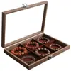 Caja de almacenamiento para pulseras de celebridades de Internet, joyero con tapa, a prueba de polvo, para pulseras, colgantes, pendientes y pulseras de jade.