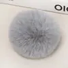 Produção de Chaveiros de Bola de Pelo para Carro, Pingentes para Bolsas Femininas, Bolas de Pelo Falso de Coelho de Pelúcia, Pingentes de Chaveiro, Acessórios para Roupas e Sapatos