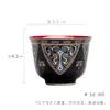 Xícara de Chá Estilo Dinastia Tang e Song com Esmalte Interno Preto Dourado Vermelho e Prata Incrustados, Conjunto de Chá Kung Fu, Xícara de Chá Cerâmica Doméstica, Copo Único com Padrão de Bronze Imitado