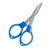 Mini Tijeras Plegables para Exteriores, Tijeras de Viaje, Tijeras Plegables para Sedal de Pesca, Equipo de Pesca Portátil, Tijeras para Papel de Costura