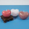 Molde de Silicona para Vela de Amor de Lana Estéreo Tejida Día de San Valentín DIY Molde para Gotear Gel para Pastel de Chocolate con Forma de Corazón