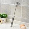 Batedor de ovos manual de aço inoxidável doméstico batedor de ovos semiautomático rotativo 10 polegadas 12 polegadas misturador de creme de ovos